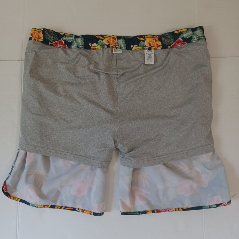 FAIR HARBOR MASTOS ANCHOR SWIM TRUNKS TROPICAL FLORAL PRINT SIZE XL - Picture 2 of 11